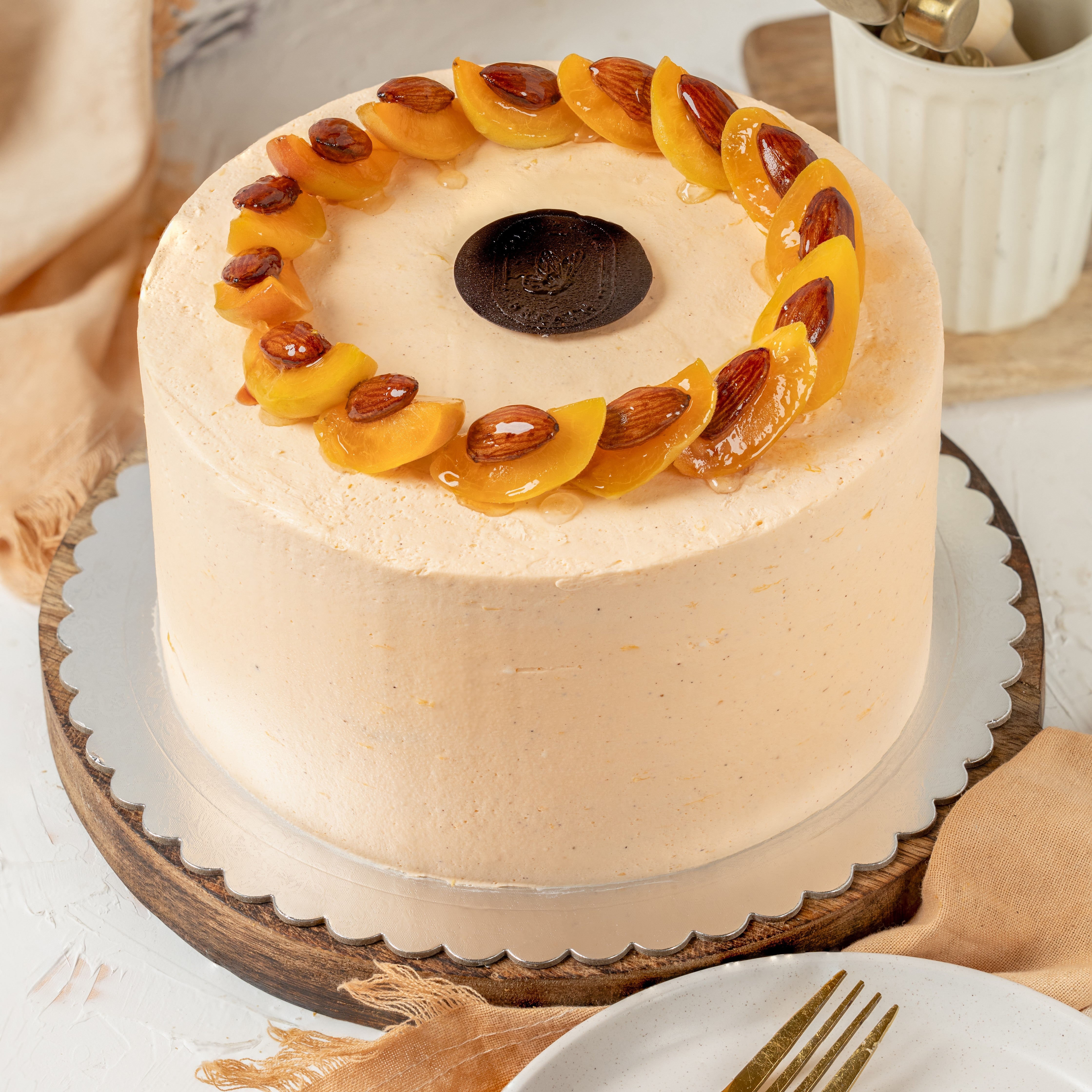 Apricot Honey Cake