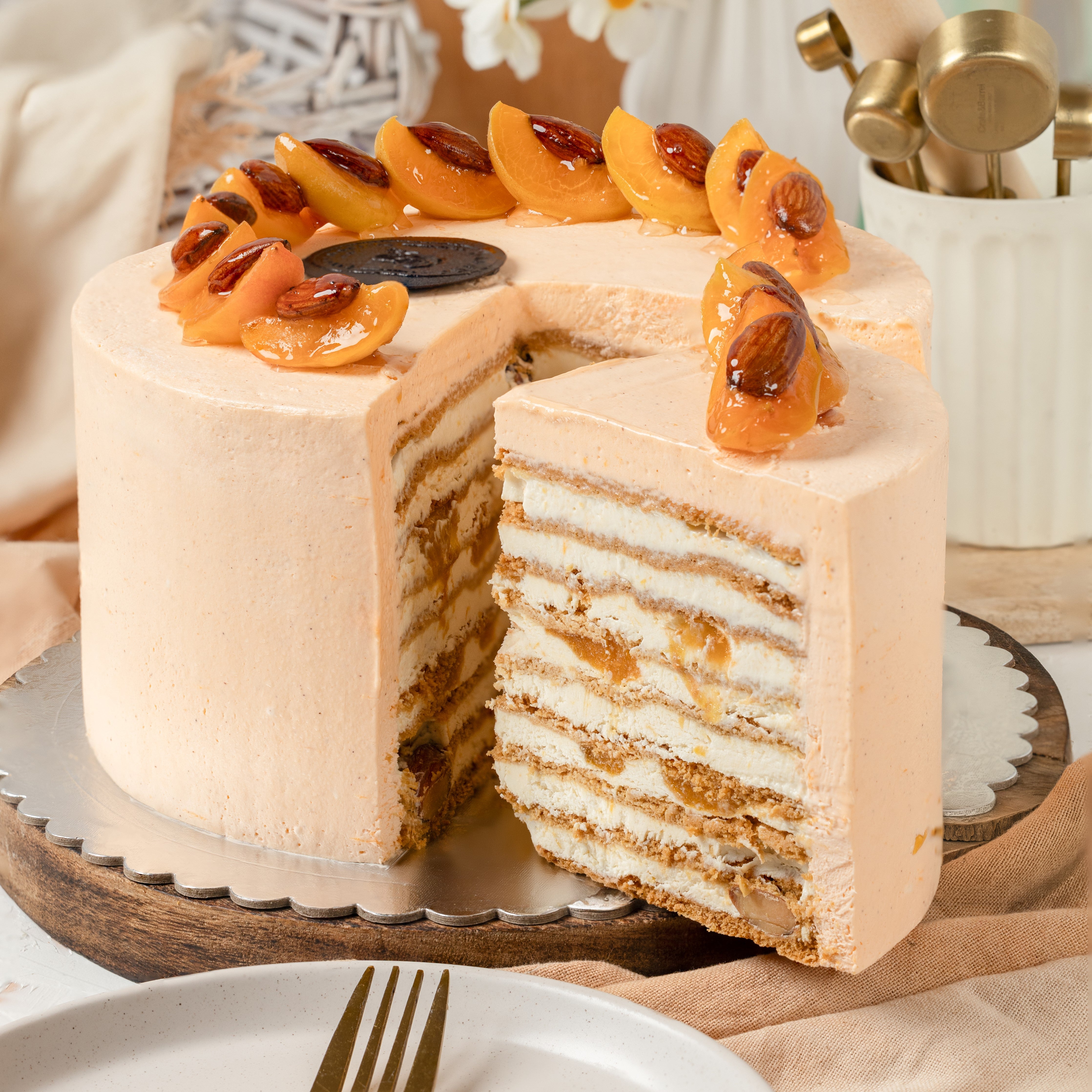 Apricot Honey Cake