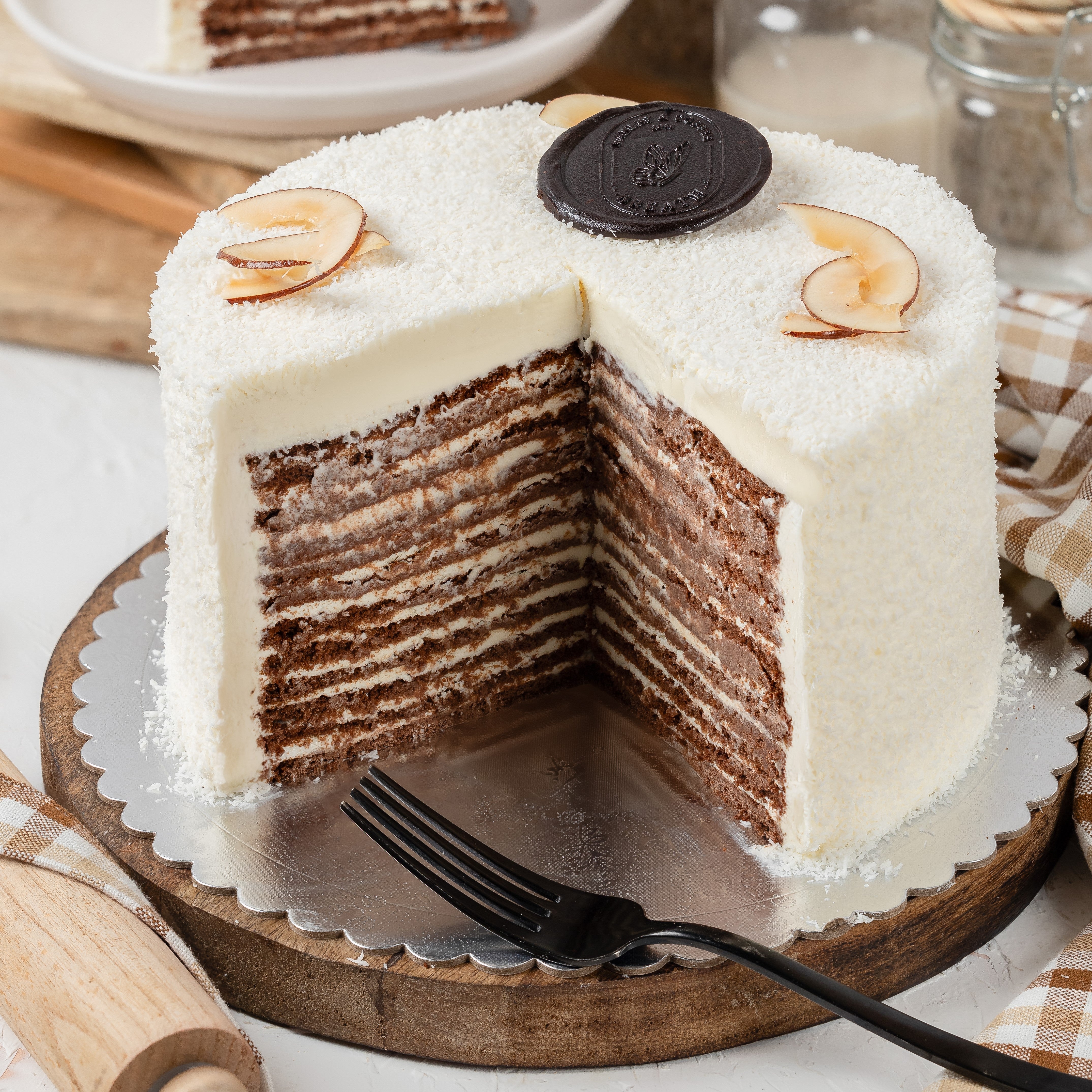 Coconut Flavor Honey Cake