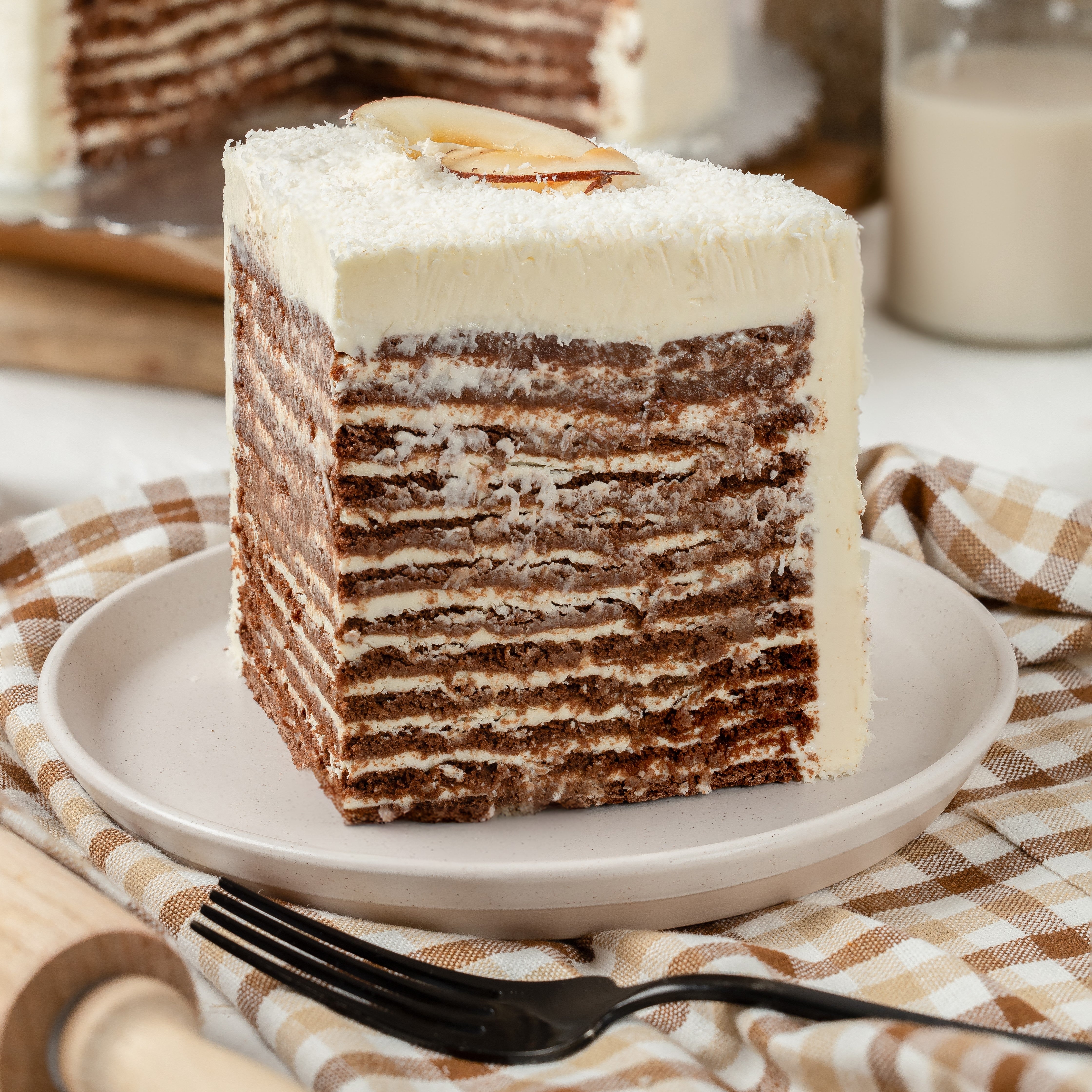 Coconut Flavor Honey Cake