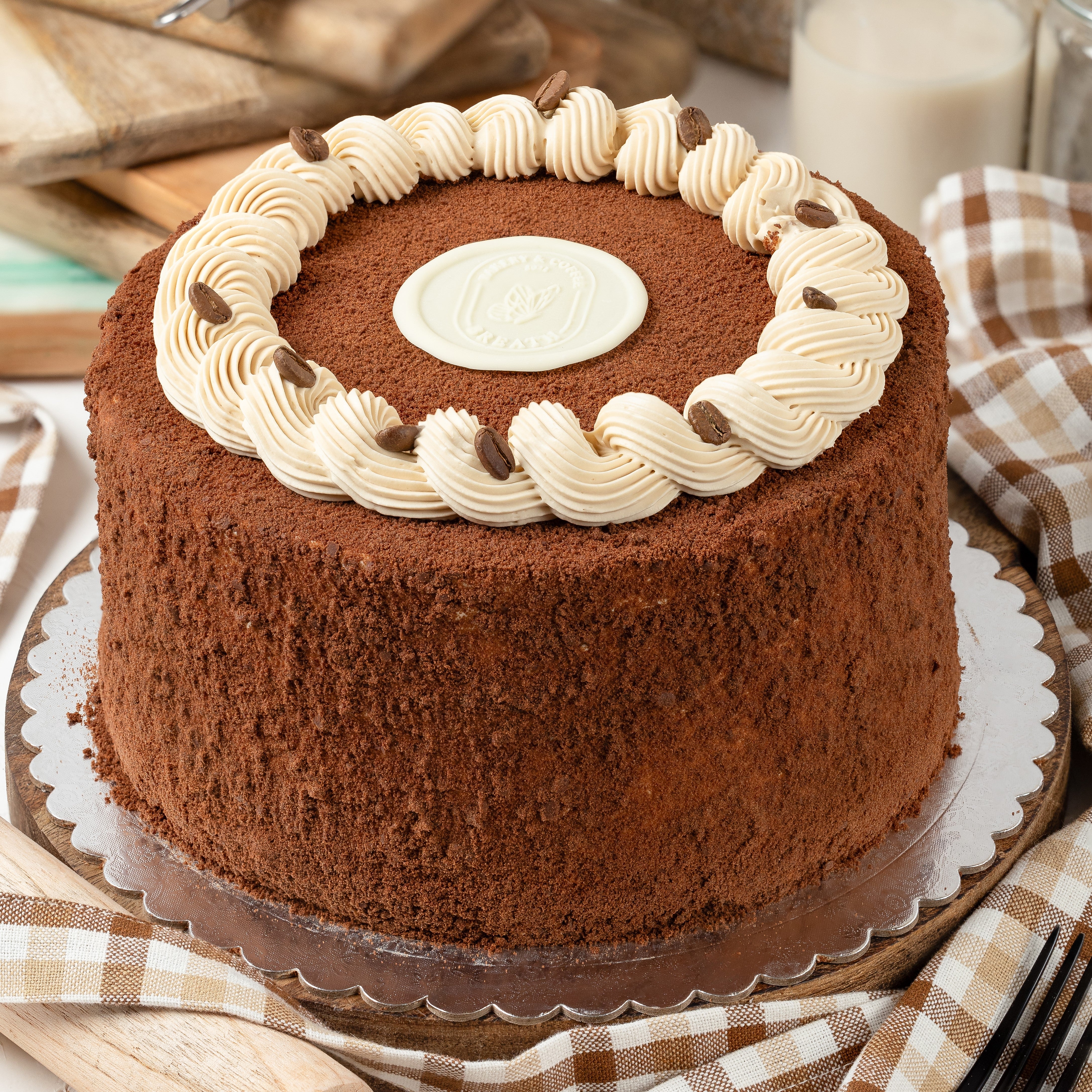 Coffee Flavor Honey Cake