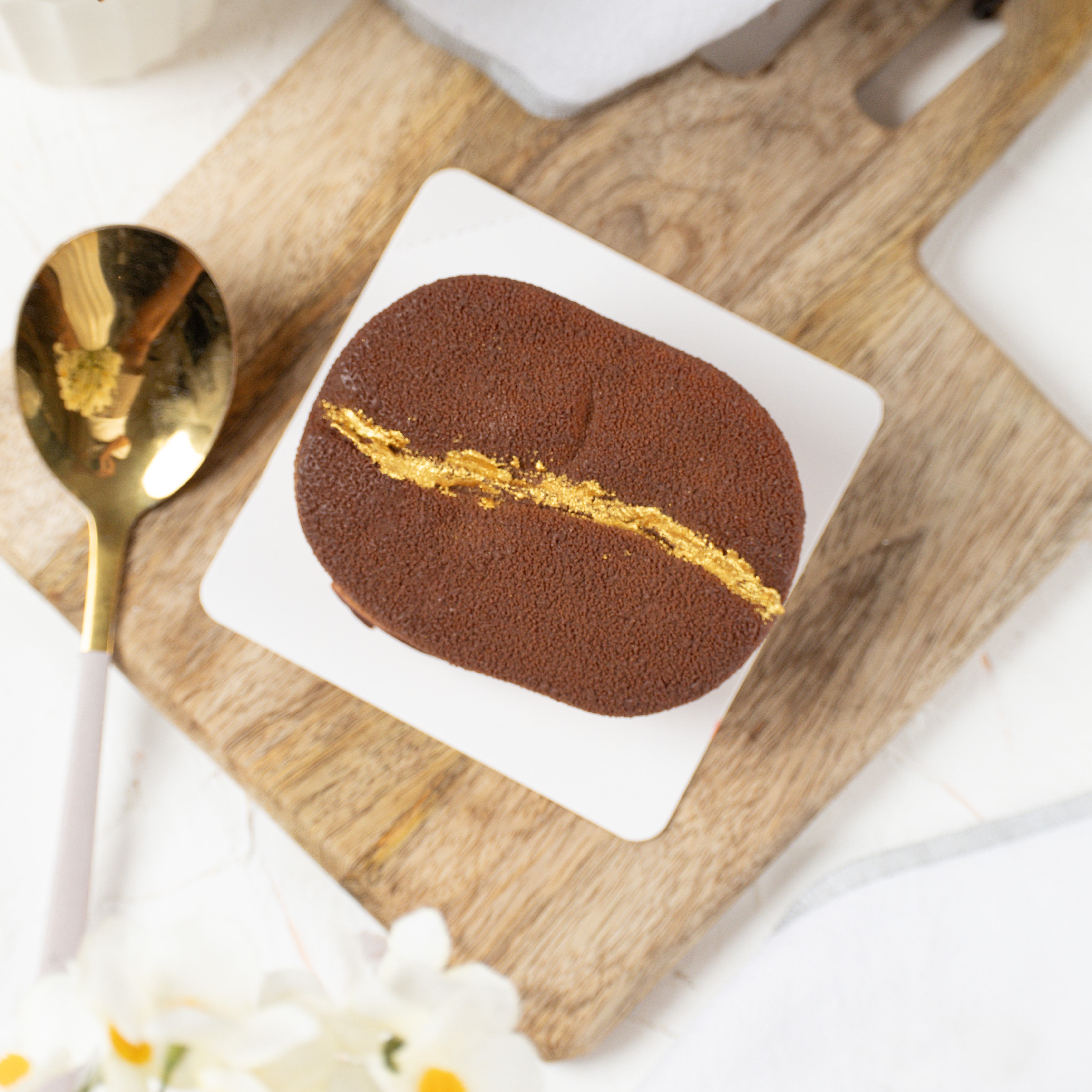 Coffee Bean Mousse Cake - 4 pieces (Box)