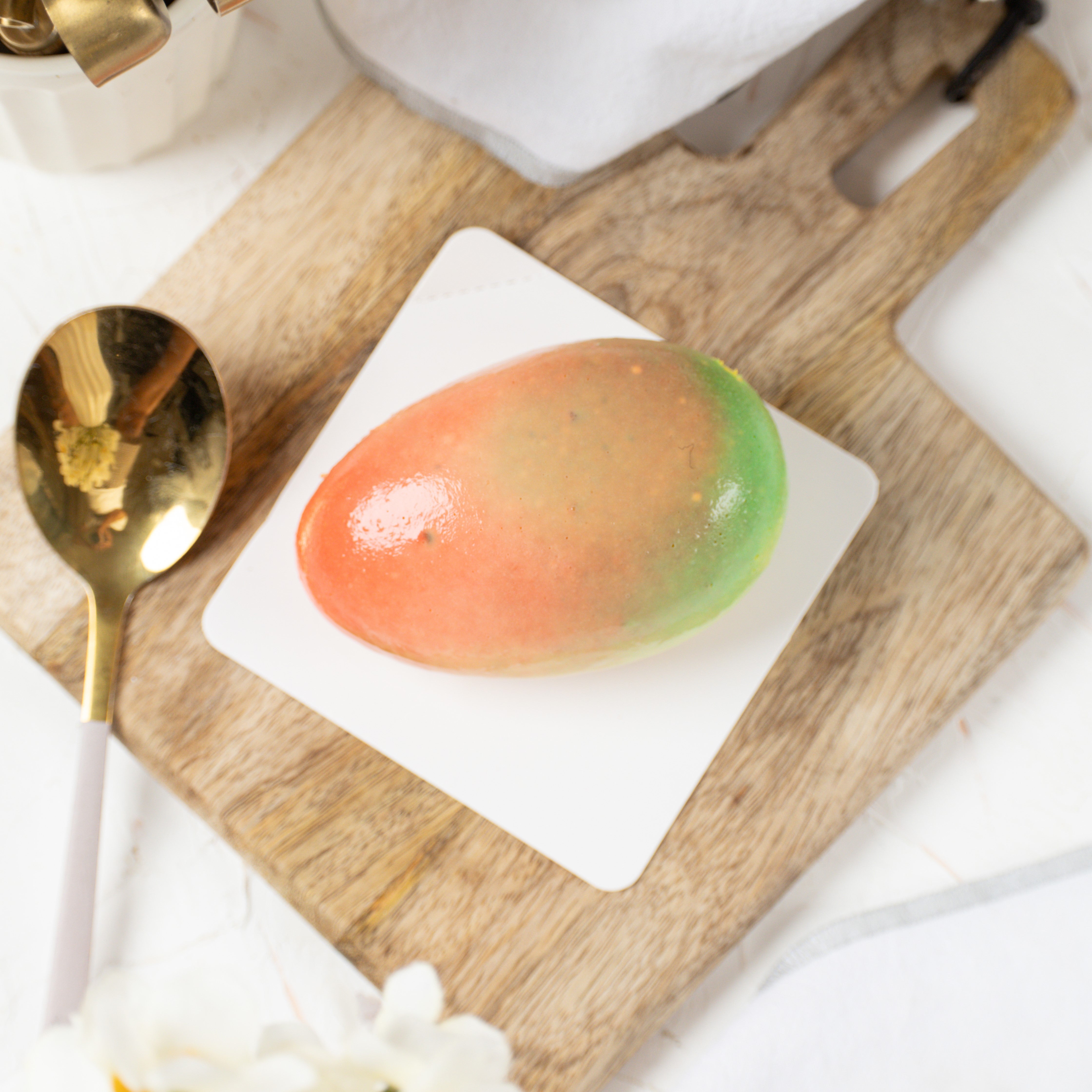 Mango Mousse Cake Box - 4 pieces (box)