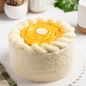 Hamba W Nareel ( Mango Coconut Cake )